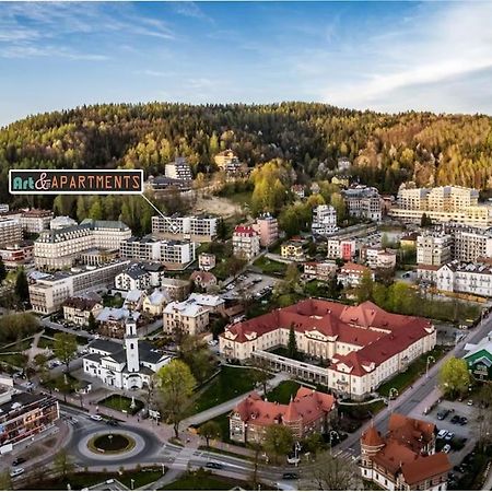 Art & Sunski Studio Z Garazem Podziemnym Krynica Zdroj Ngoại thất bức ảnh